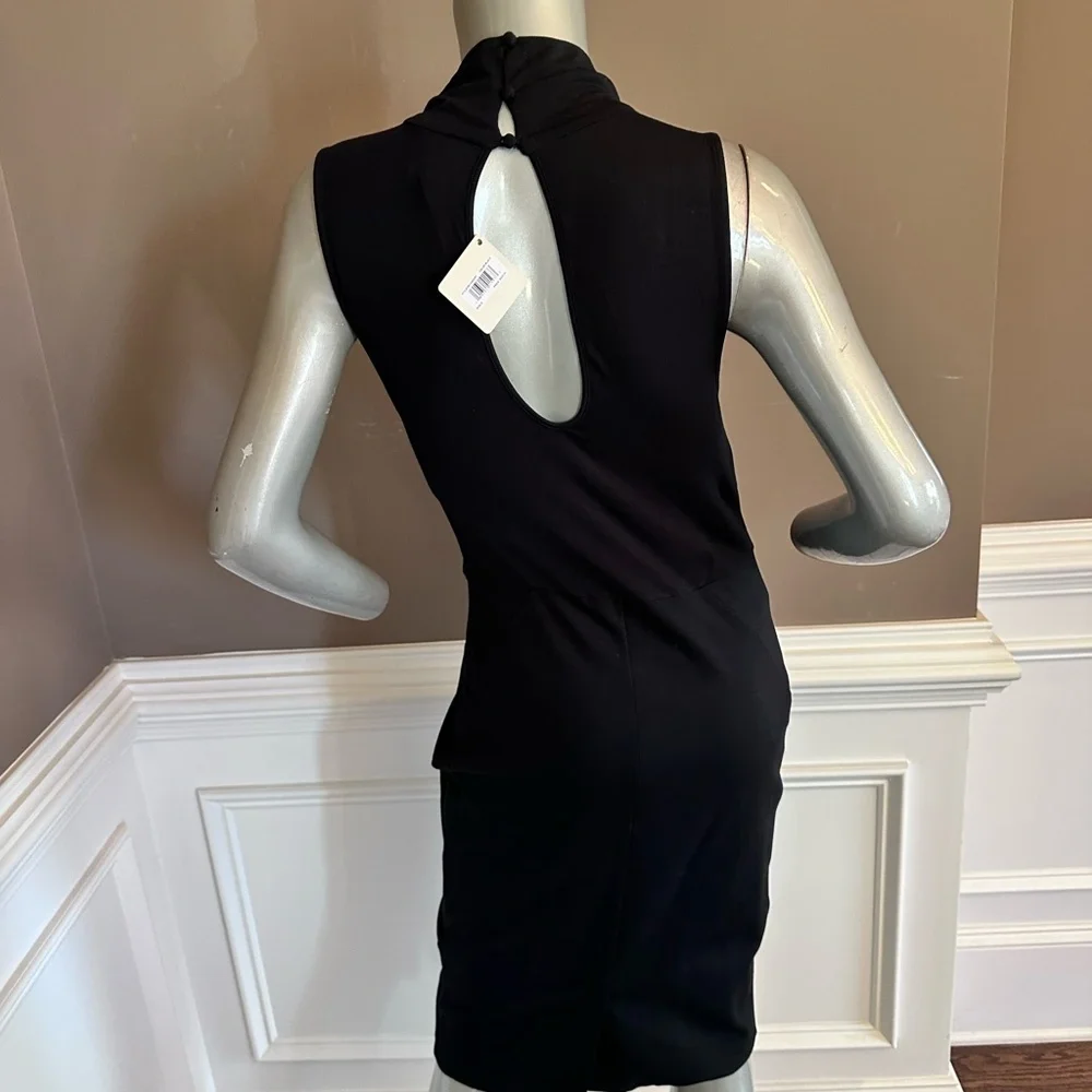 Haute Hippie Modal Little Black Dress Sz 8